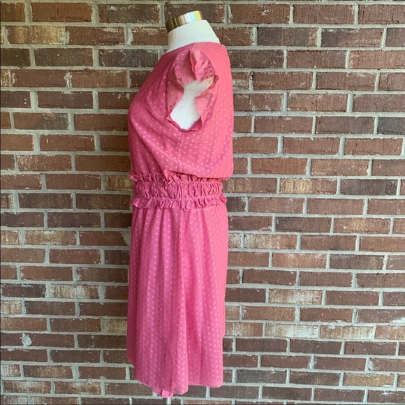 ▪️NWT Ella Moon rose dress size medium smocked waist - Picture 7 of 11